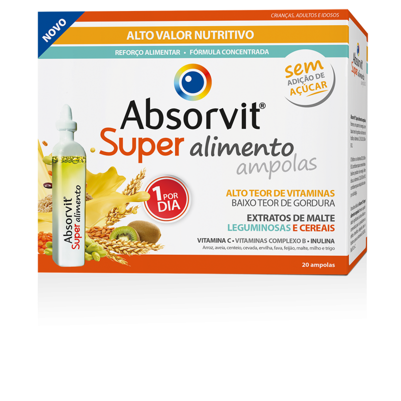 Absorvit Super Alimento Ampolas X 15 Ml Farmacia Virtual