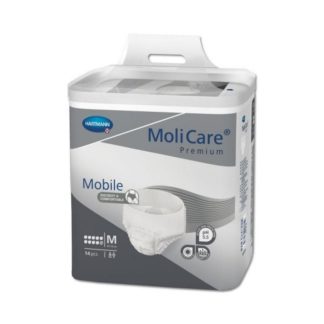 MoliCare Premium Mobile 10D - Tamanho M 14 unidades