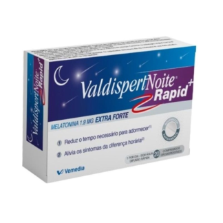 Valdispert Noite Rapid+ 20 comprimidos orodispersíveis