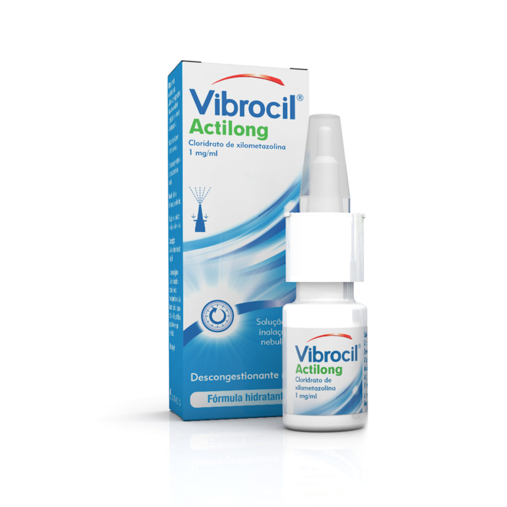 Vibrocil Actilong 1 mg/ml 10 mL de solução para inalação por